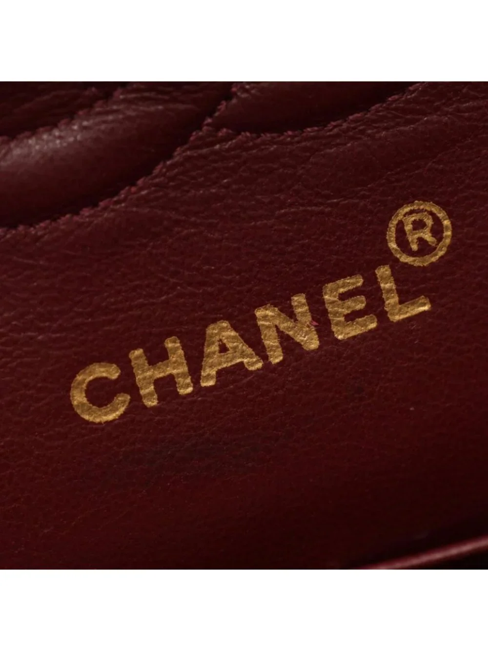 Chanel Shoulder Bag Quilted Double Flap Black Lambskin Chain